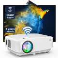 Mini WIFI Projector 1080P FHD Supported Portable Outdoor Movie Projector